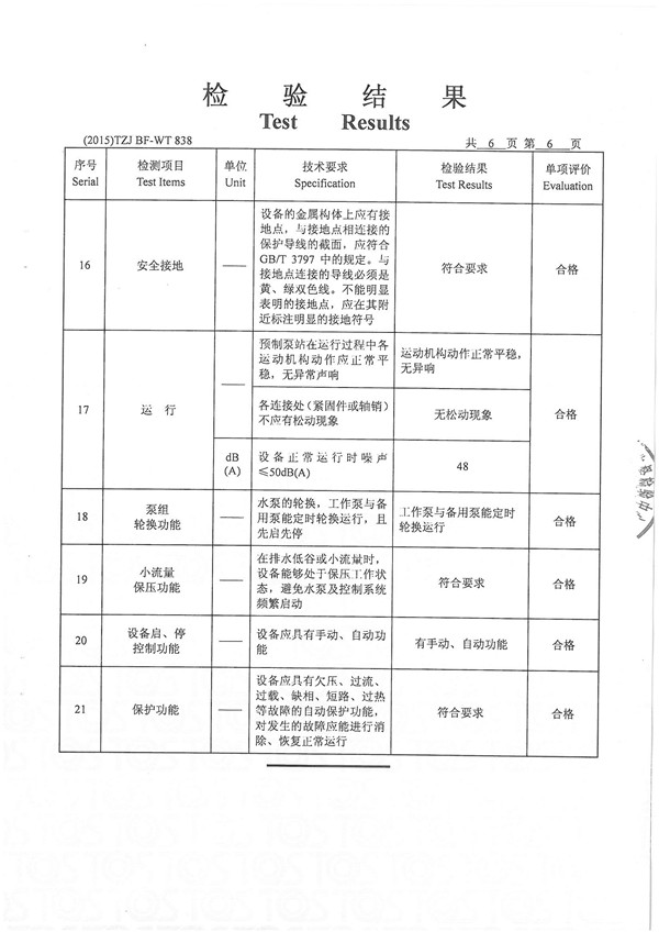 一体化泵站7